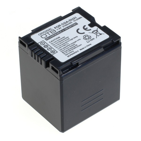 batteri 2100mAh f. Panasonic VDR-D310