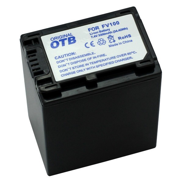batteri f. Sony DCR-SX34E