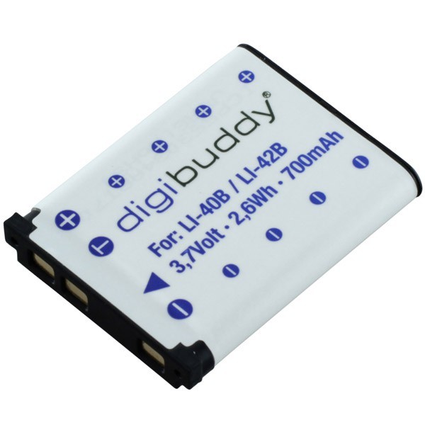 Original digibuddy batteri f. Casio Exilim EX-N10